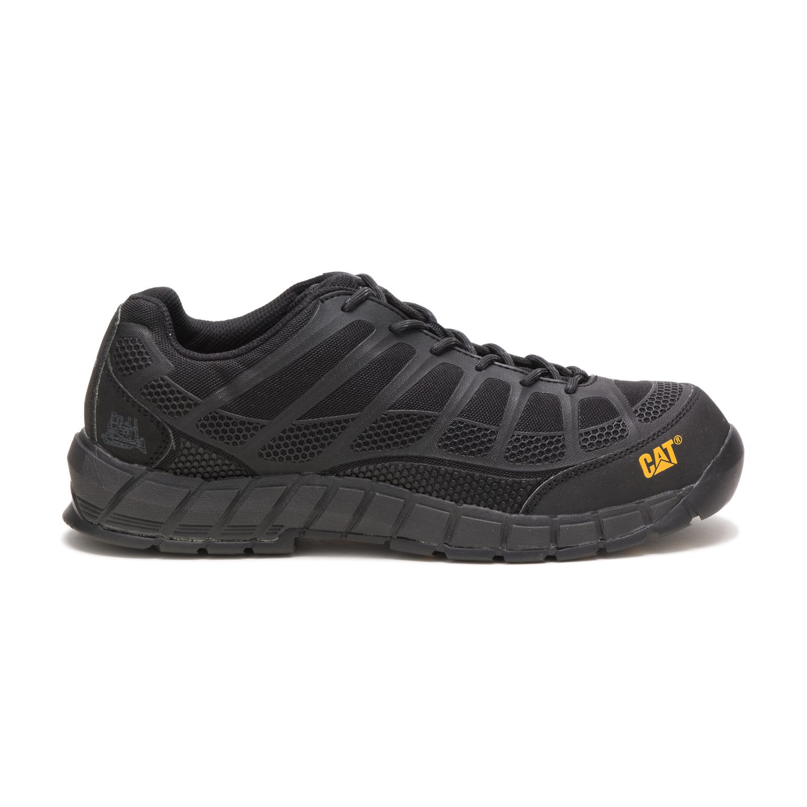 Caterpillar Streamline Composite Toe - Mens Sneakers - Black - NZ (301JZPHLX)